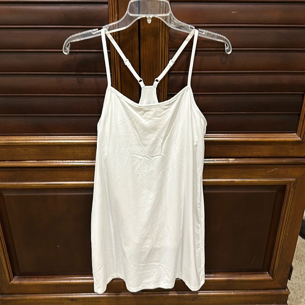 all in motion White Racerback Slip Dress